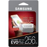 Samsung EVO PLUS micro SDXC 256GB + adapter
