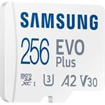 Samsung EVO Plus micro SDXC,256GB + SD adaptér