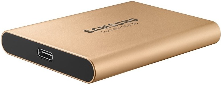 Samsung externý SSD 1TB T5 2,5" , zlatý