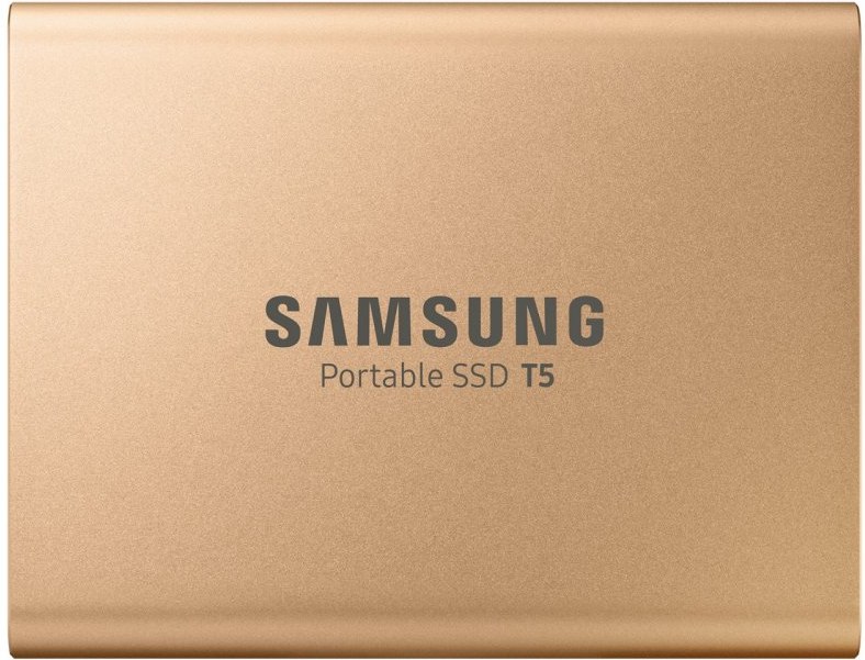 Samsung externý SSD 500GB T5 , zlatý