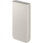 Samsung FastCharge PowerBanka 3x USB-C, 45W, 20 000mAh, béžová, (rozbalené)