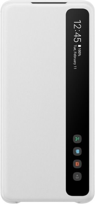 Samsung, Flipové puzdro Clear View S20+, biele
