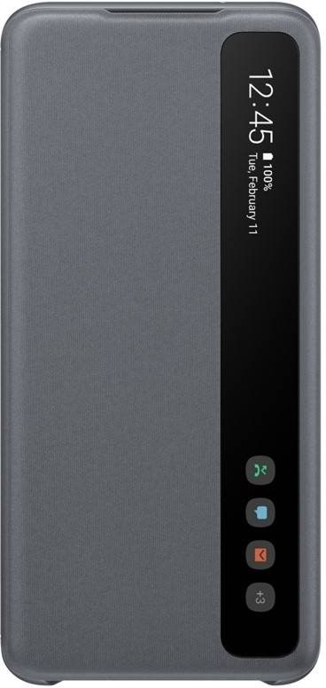 Samsung, Flipové puzdro Clear View S20, sivé