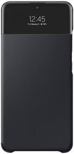 Samsung flipové puzdro s View pre Galaxy A32 4G, čierne, (rozbalené)