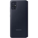Samsung flipové puzdro S View pre Samsung Galaxy A51, čierne