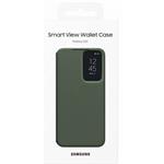 Samsung flipové puzdro Smart View pre Samsung Galaxy S23, Khaki