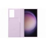 Samsung flipové puzdro Smart View pre Samsung Galaxy S23 Ultra, Lilac