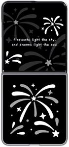 Samsung FlipSuit Fireworks kryt pre Galaxy Z Flip 8