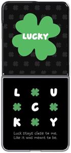 Samsung FlipSuit Lucky Clover kryt pre Galaxy Z Flip 8