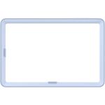 Samsung Frame kryt pre Galaxy Tab S11 Ultra, modrý