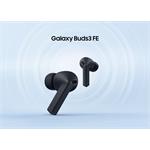 Samsung Galaxy Buds3 FE, bezdrôtové slúchadlá, čierne