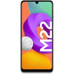 Samsung Galaxy M22, 128GB, Dual SIM, biely