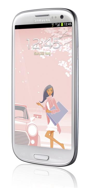 Samsung Galaxy S III (i9300) White La Fleur