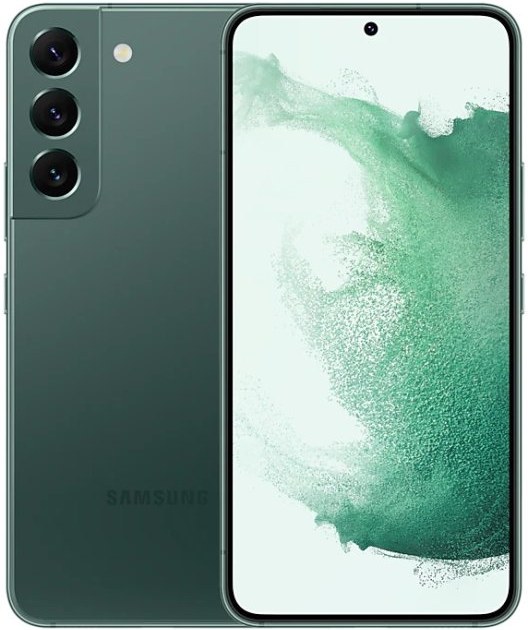Samsung Galaxy S22, 5G, 256 GB, Dual Sim, zelený