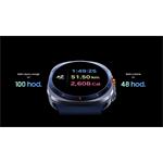 Samsung Galaxy Watch Ultra 2025, strieborný titán