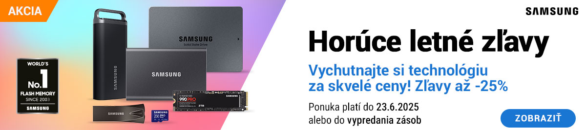 Samsung horúce letné zľavy