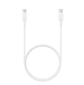 Samsung kábel USB-C M/M, 3A,  prepojovací 1,0 m, biely (Bulk)