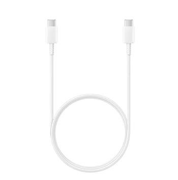 Samsung kábel USB-C M/M, 3A, prepojovací 1,0m, biely (bulk)