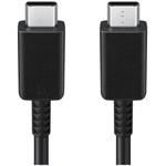 Samsung kábel USB-C M/M, 3A, prepojovací 1,0m čierny (Bulk)