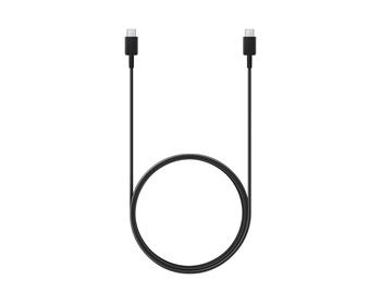 Samsung kábel USB-C M/M, 3A, prepojovací 1,8 m, čierny (Bulk)