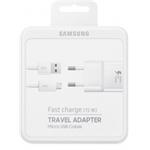 Samsung kompaktná cestovná nabíjačka, micro USB, biela