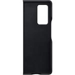 Samsung kožené puzdro pre Galaxy Fold2, čierne