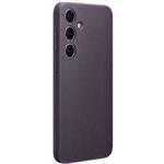 Samsung kožený kryt pre Galaxy S24+, dark violet