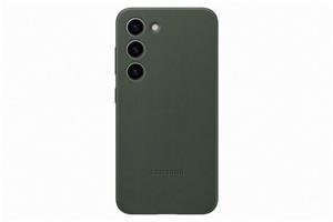 Samsung kožený zadný kryt pre S23+, zelený