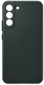 Samsung Kožený zadny kryt pre Samsung Galaxy S22+ zelený