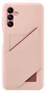 Samsung kryt pre A04s s vreckom na karty , ružový