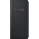 Samsung LED View flipové puzdro pre S21 Ultra, čierne