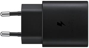 Samsung napájací adaptér s rýchlonabíjaním 25W, bez kábla v balení, čierna