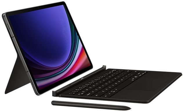 Samsung Ochranný kryt s klávesnicí a touchpadem pro Tab S9/S9 FE Black