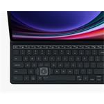 Samsung ochranný kryt s klávesnicou pre Galaxy Tab S9+ / Tab S9 FE+, čierny