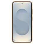 Samsung ochranný kryt z vegánskej kože pre S25, zlatý