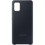 Samsung, pogumovaný kryt pre Samsung Galaxy A51, čierny