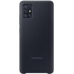 Samsung, pogumovaný kryt pre Samsung Galaxy A51, čierny