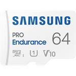 Samsung PRO Endurance micro SDXC, 64GB + SD adaptér