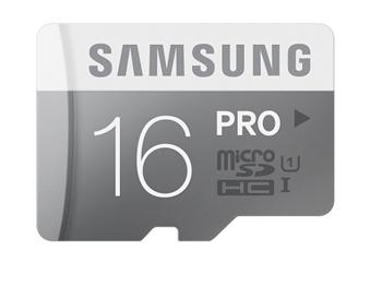 Samsung PRO microSDHC 16GB UHS-I