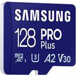Samsung PRO Plus MicroSDXC, 128GB + SD adaptér