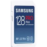 Samsung PRO PLUS SDXC, 128GB + USB adaptér