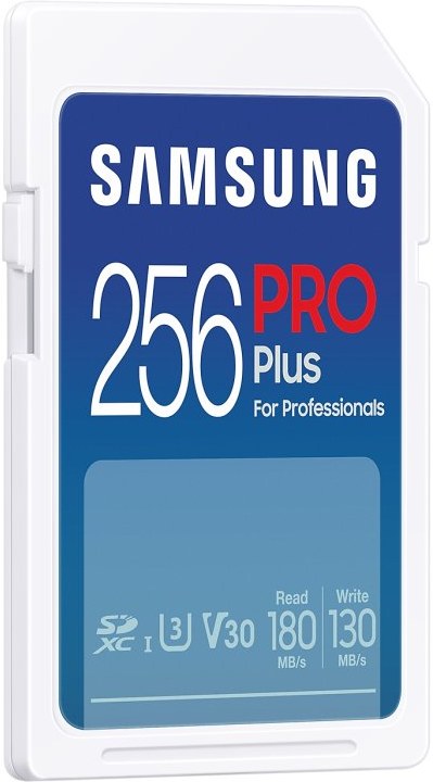 Samsung PRO Plus SDXC, 256 GB, (rozbalené)