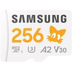 Samsung PRO Plus Sonic the Hedgehog, microSDXC, 256 GB + SD adaptér