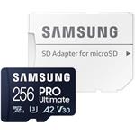 Samsung PRO Ultimate micro SDXC, 256GB + SD adaptér