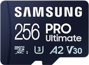 Samsung PRO Ultimate micro SDXC, 256GB  + SD adaptér