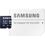 Samsung PRO Ultimate micro SDXC, 512GB + SD adaptér