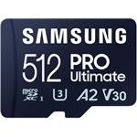 Samsung PRO Ultimate micro SDXC, 512GB + USB adaptér