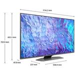 Samsung QLED TV 50" QE50Q80C, 4K (125cm), (rozbalené)