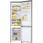 Samsung RB38T600DSA, kombinovaná chladnička, strieborná