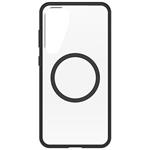 Samsung React ochranný kryt s magnetickým úchytom pre Galaxy S25+, priehľadný